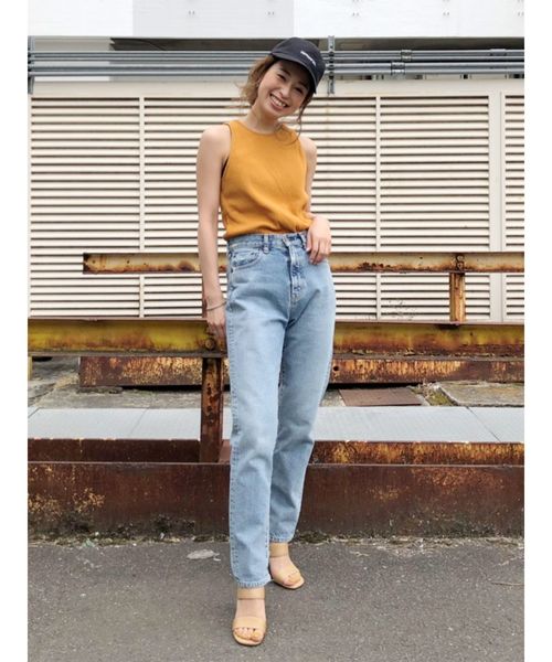 モダンファッションスタイル 100 Epic Bestタンクトップ 着こなし レディース