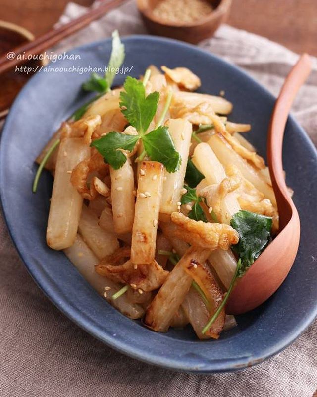 大根の簡単レシピ 炒め物 焼き物