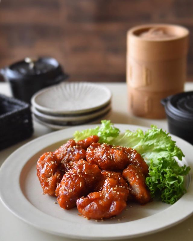 【レシピ付き】ヤンニョムチキン