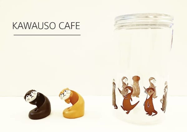 KAWAUSO CAFE洗面小物入れ（キャンドゥ）