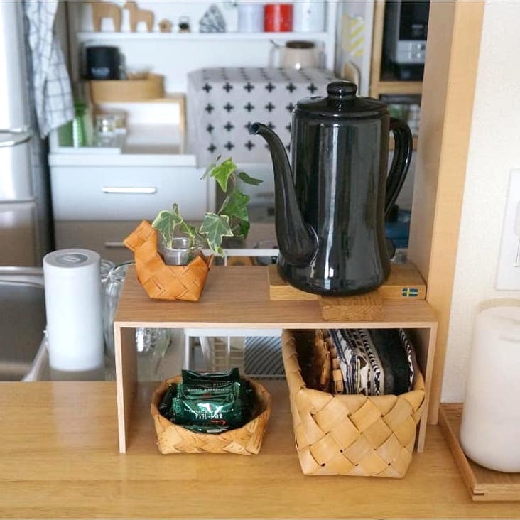 ニトリ 無印etc のお手軽 コの字ラック 便利で見た目の美しい収納を実現 Folk