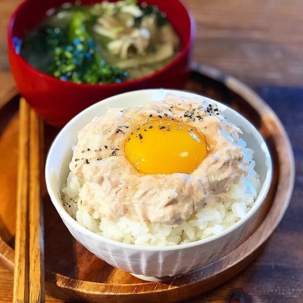 混ぜてのせるだけ！ツナマヨ丼