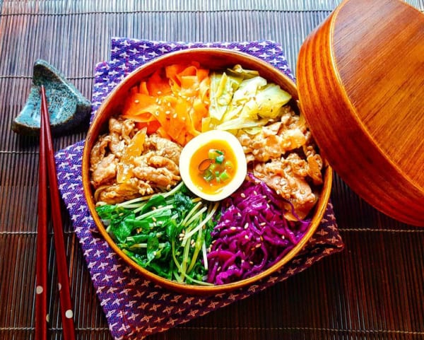 牛肉のビビンバ丼