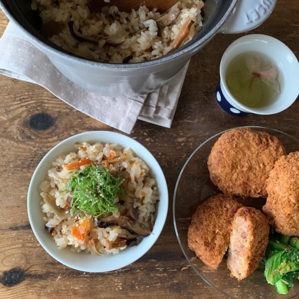 そばに合うご飯物