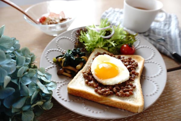 納豆トースト