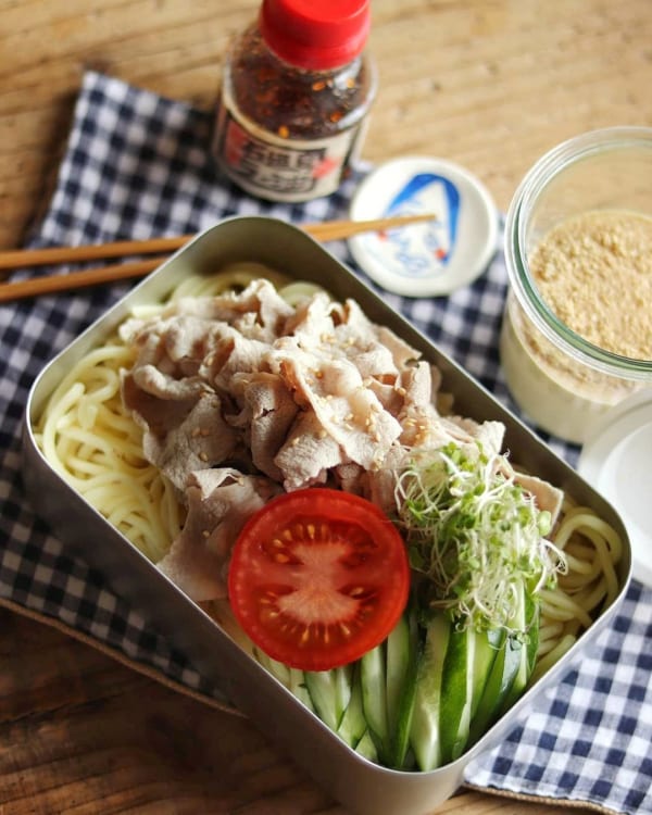 豚しゃぶ麺のお弁当