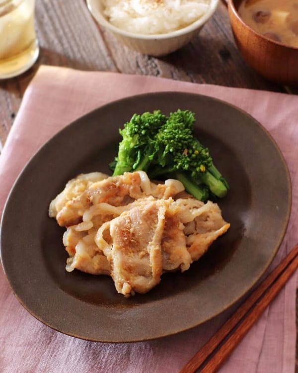 豚肉の味噌生姜焼き