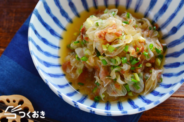 玉ねぎ大量消費！ポン酢おかか和え