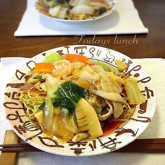 あんかけ焼そば