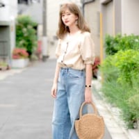 プチプラ可愛い【GU】トップスはどう着こなす？WEARで人気のお手本コーデをPICK UP！