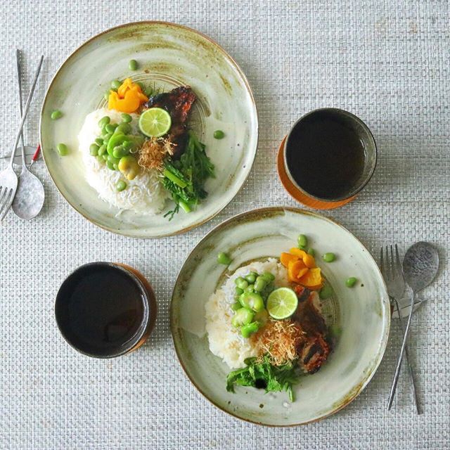 魚としらすとバターの混ぜごはん