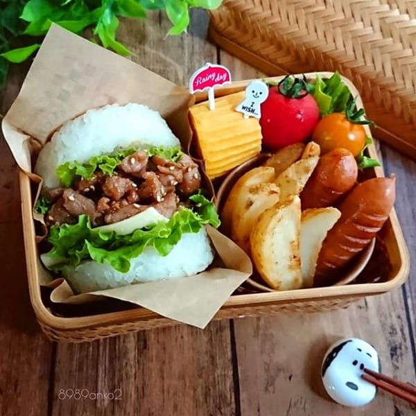 ライスバーガー弁当