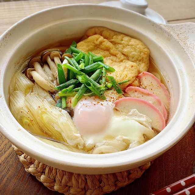 アツアツ鍋焼きうどん