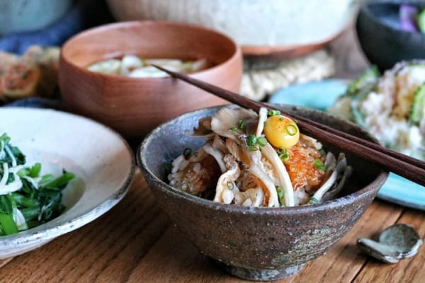 銀杏の炊き込みご飯