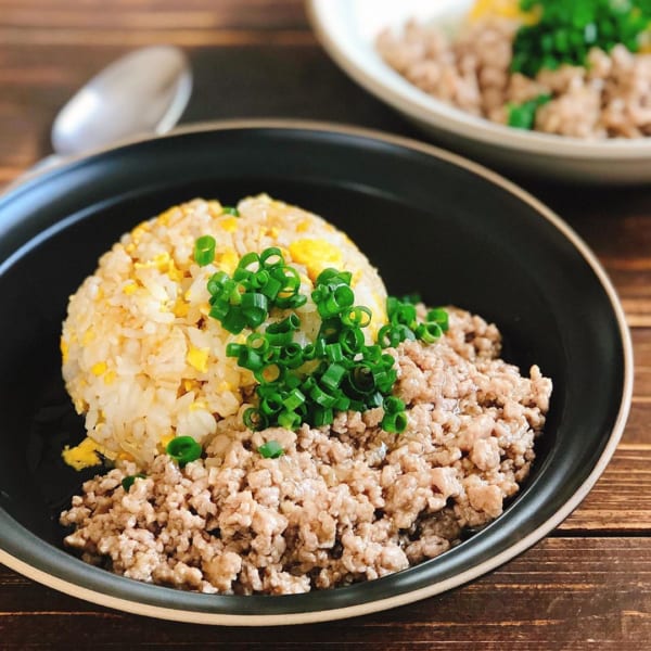 ひき肉あんかけの炒飯