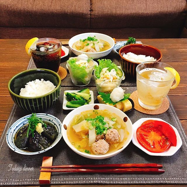 肉団子と白菜と大根のスープ煮