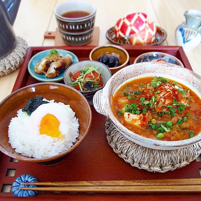 納豆キムチ麻婆豆腐