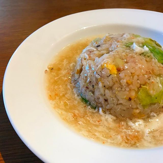 大人気！蟹あんかけチャーハン