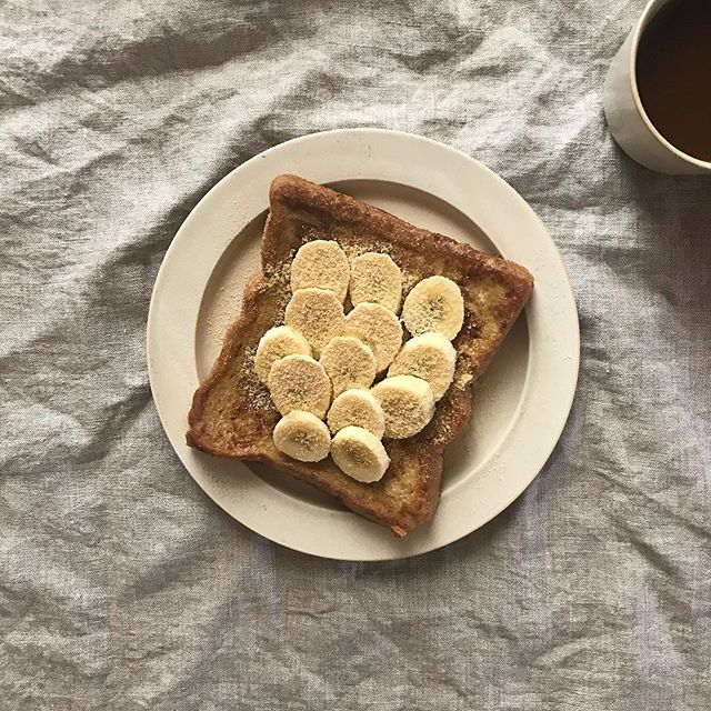 豆乳と黒糖のフレンチトースト