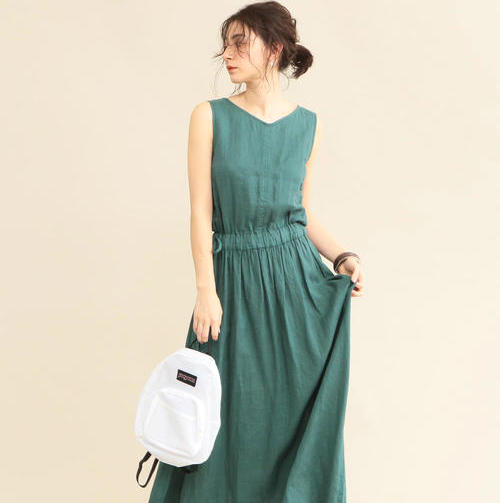 タンク型ワンピース でさらっと軽やかに 夏の大人女子トレンドコーデ特集 Folk