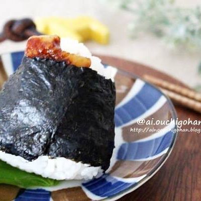 イカの山椒照り焼きおにぎり