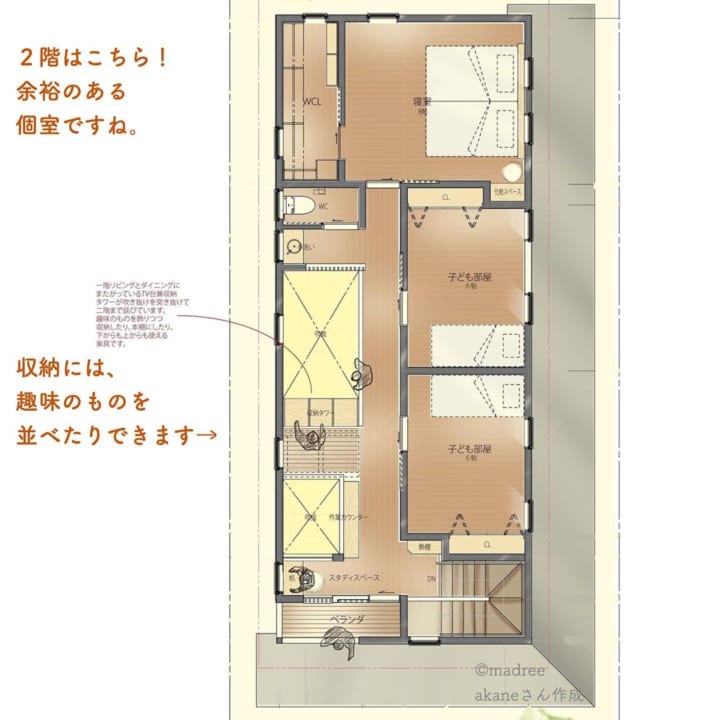 スーパーの帰りに助かる、玄関とキッチンが近い間取り3