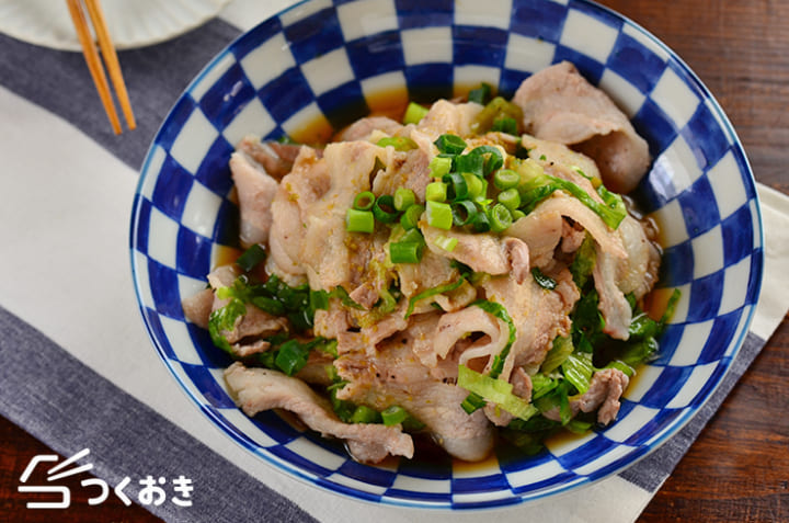 豚バラ料理に！レタスのゆず胡椒蒸し物