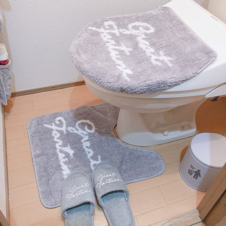 【3COINS】トイレのトータルコーディネートも300円ショップにお任せ