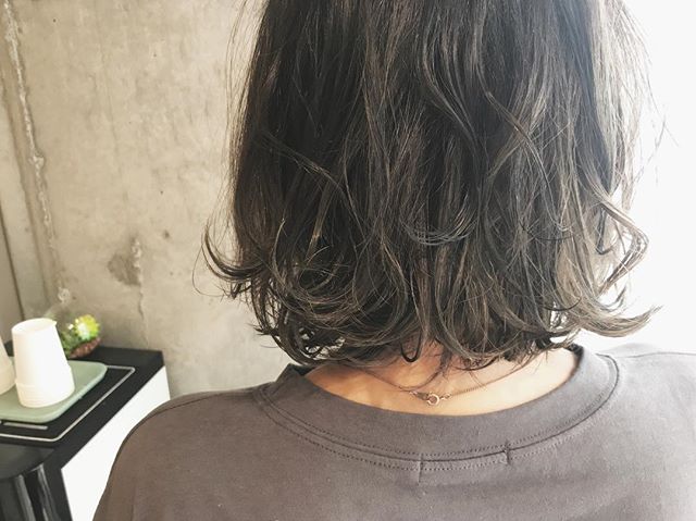 冬 ヘアカラー