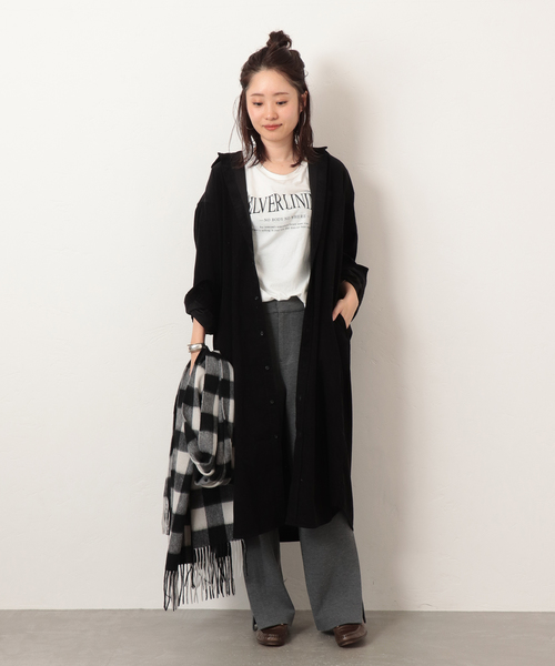 【JOURNAL STANDARD relume】ロングシャツワンピース