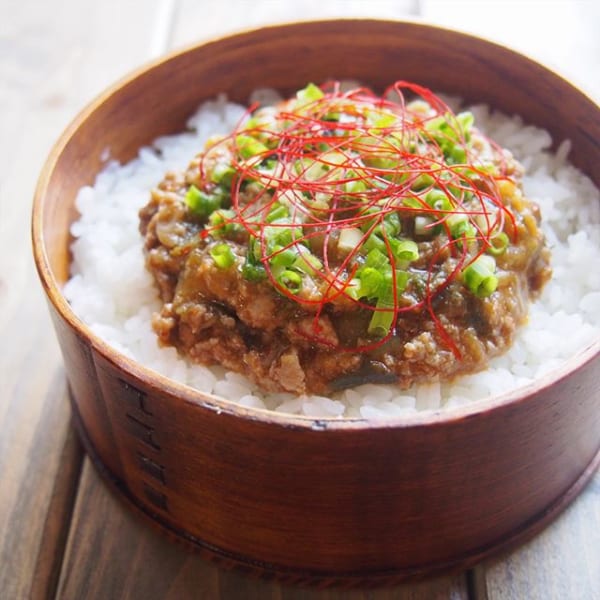 人気の中華！麻婆茄子丼弁当