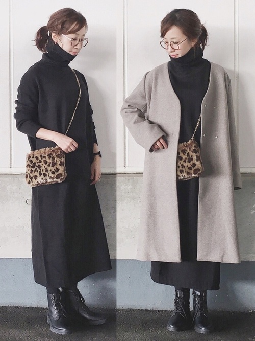 最高のワンピース 冬 コーディネート 人気のファッショントレンド