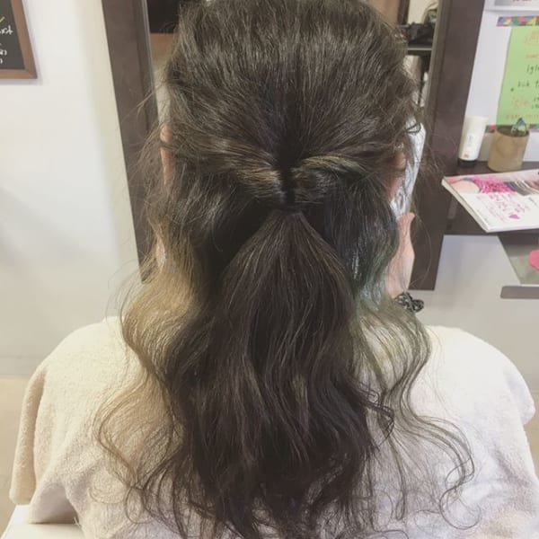 くるりんぱするだけの簡単アレンジ