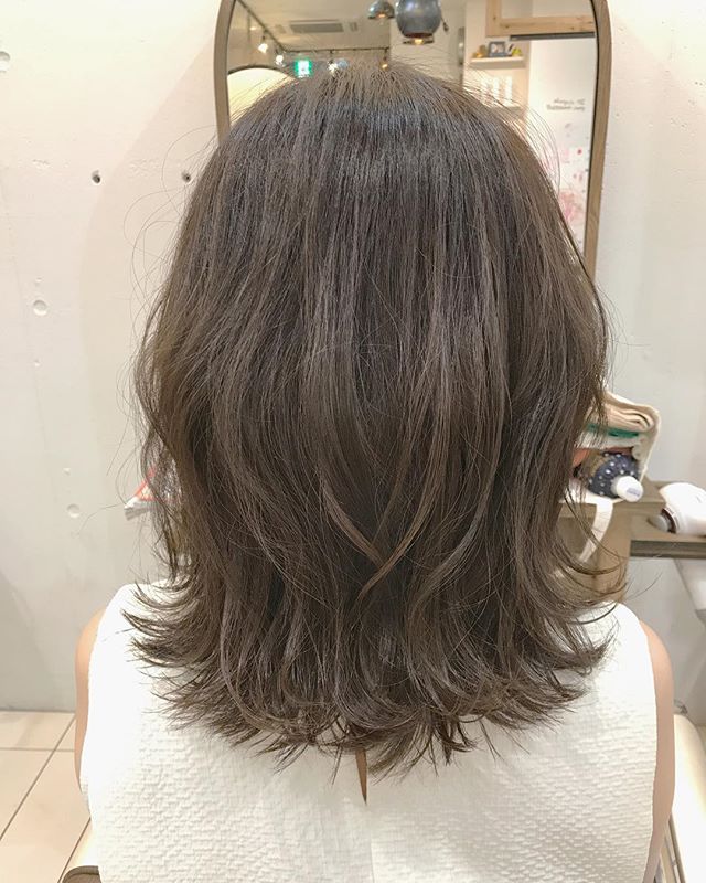 30代女性に似合うヘアカラー8