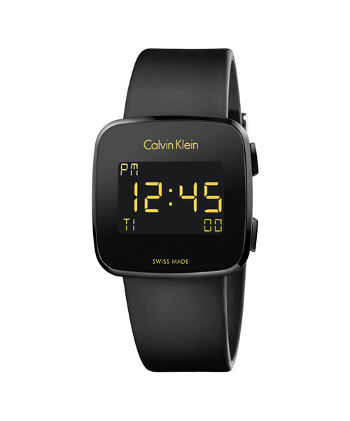 [CALVIN KLEIN WATCHES+JEWELRY] [カルバンクライン] CALVIN KLEIN 腕時計 Future（フューチャー） デジタル ブラック×ブラック