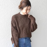 ケーブル柄が可愛い♡「ニット」で作る大人女子コーデまとめ♪