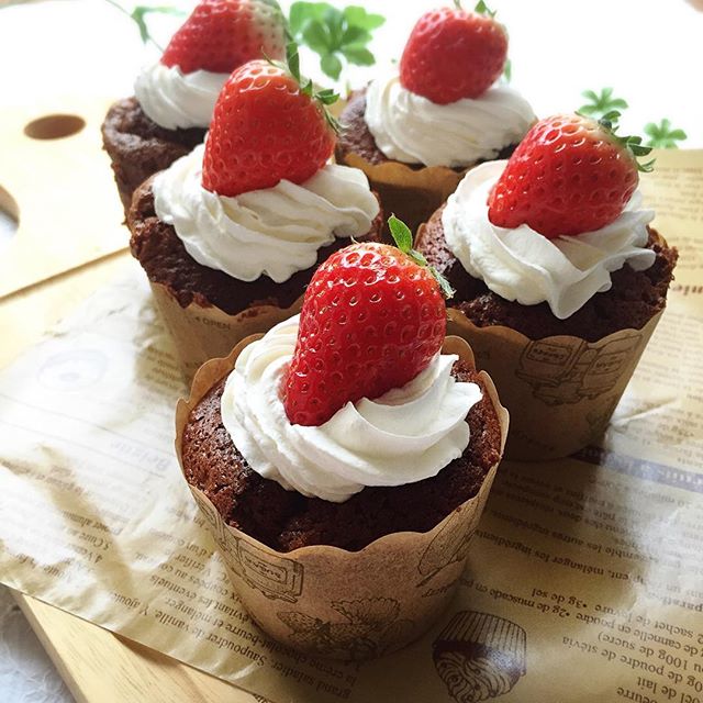 バレンタイン チョコレシピ ミニチョコケーキ3