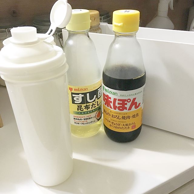 液体調味料をドリンクボトルにIN