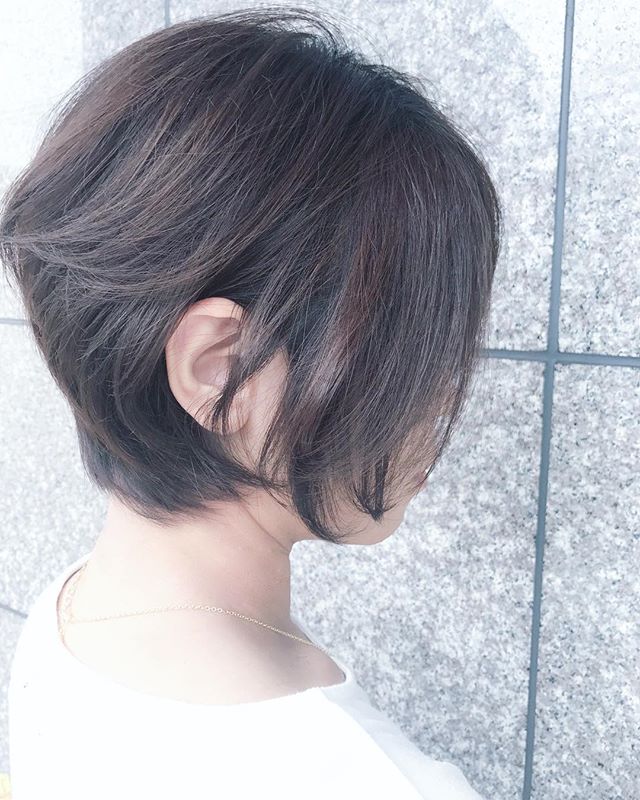 アレンジをしていなくてもきれいなヘアスタイル