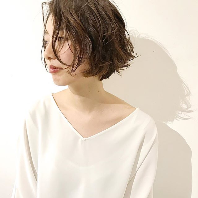 エラ張りさんに似合うボブヘアスタイル24選 小顔に見える髪型をご紹介 Folk