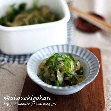 煮魚で！ピーマンとしらたきの付け合わせ中華炒め