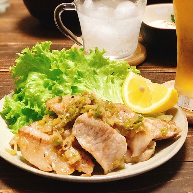 付け合わせレシピに！親子丼とポークソテー