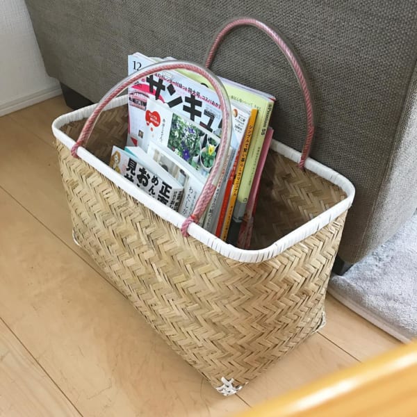 雑誌の収納に