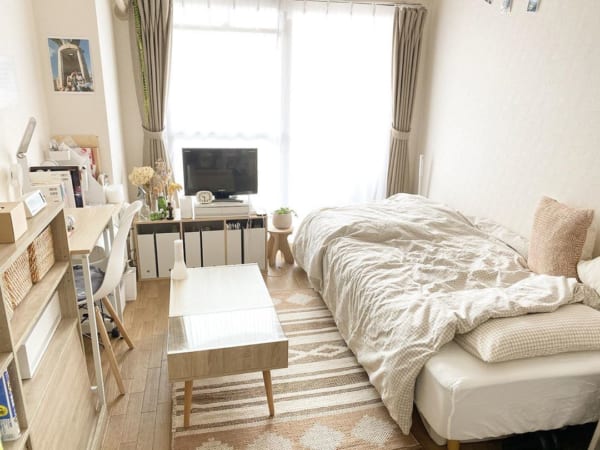 7畳の部屋に住む一人暮らし必見!レイアウト術でもっと快適空間を作ろう♪ | folk