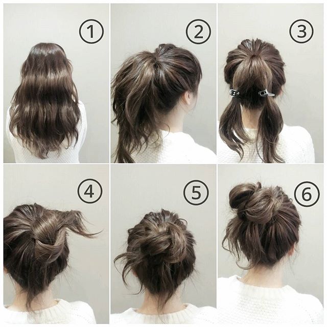 お花見におすすめの髪型《ロングヘアアレンジ》8