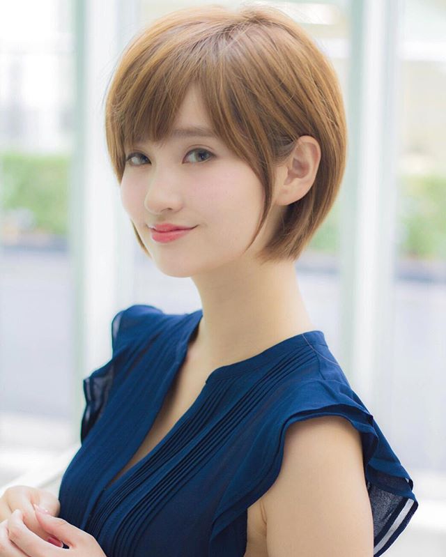 入園式の髪型《ショート×ヘアカラー》