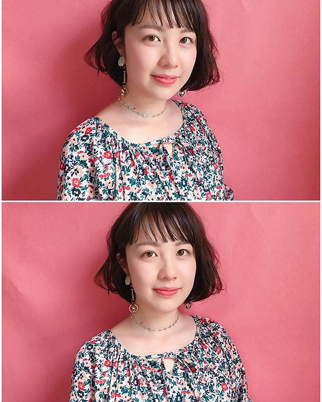 アクセサリーと好相性のボブヘアスタイル