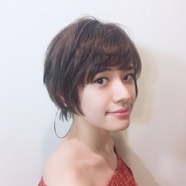 元気なママにぴったりのショートヘアスタイル