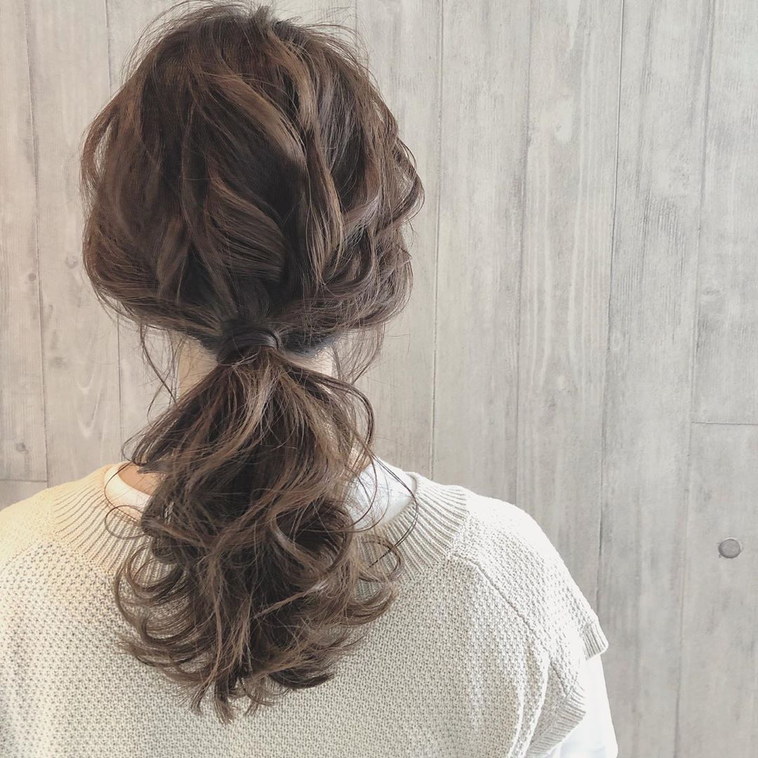 現代の髪型 ラブリー入園 式 髪型 ハーフ アップ