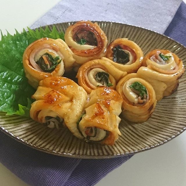 簡単な副菜に！ちくわのガリバタ風焼き